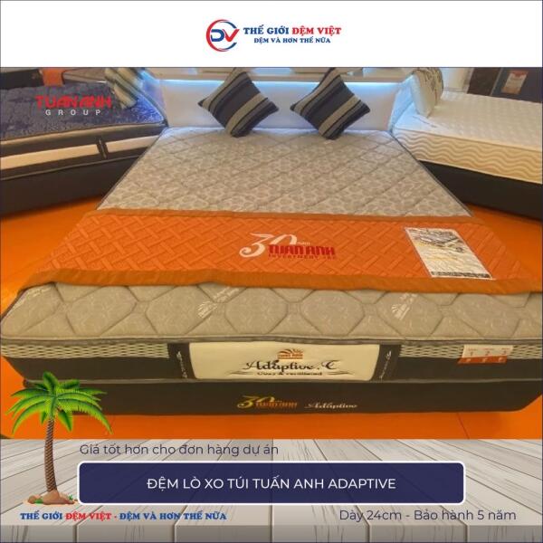 Đệm lò xo túi Tuấn Anh Adaptive 3-1